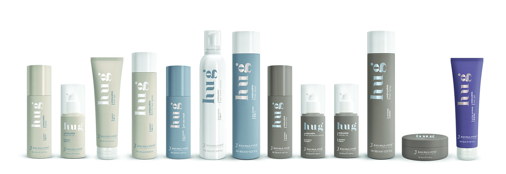 Line-up produktów HUG