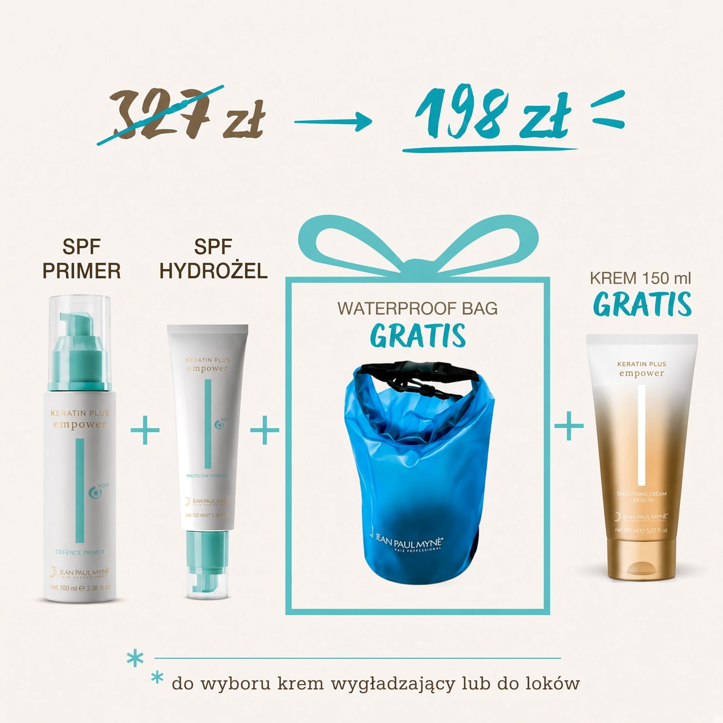 OCHRONA WŁOSÓW UV + WATERPROOF BAG GRATIS