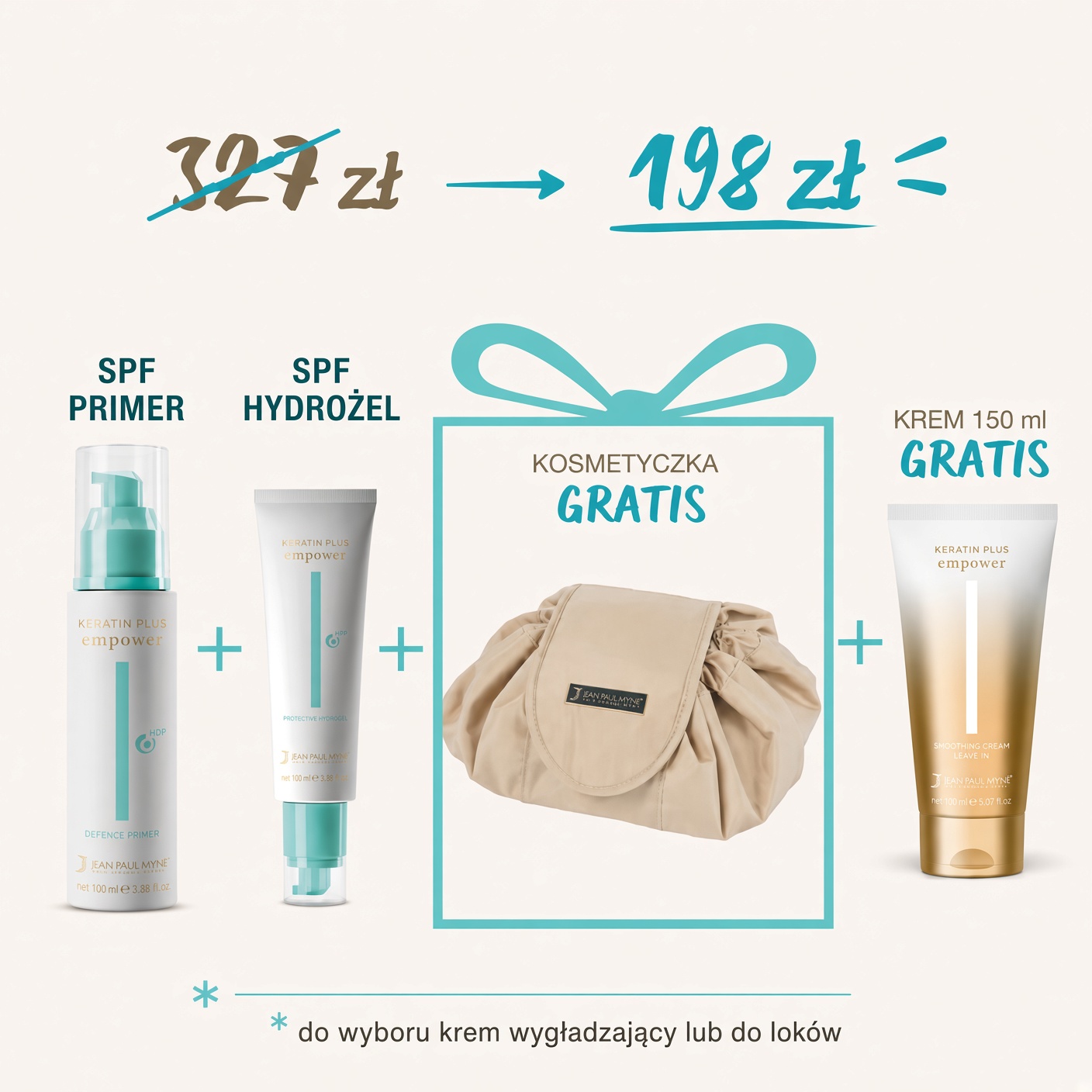 OCHRONA WŁOSÓW UV + KOSMETYCZKA GRATIS